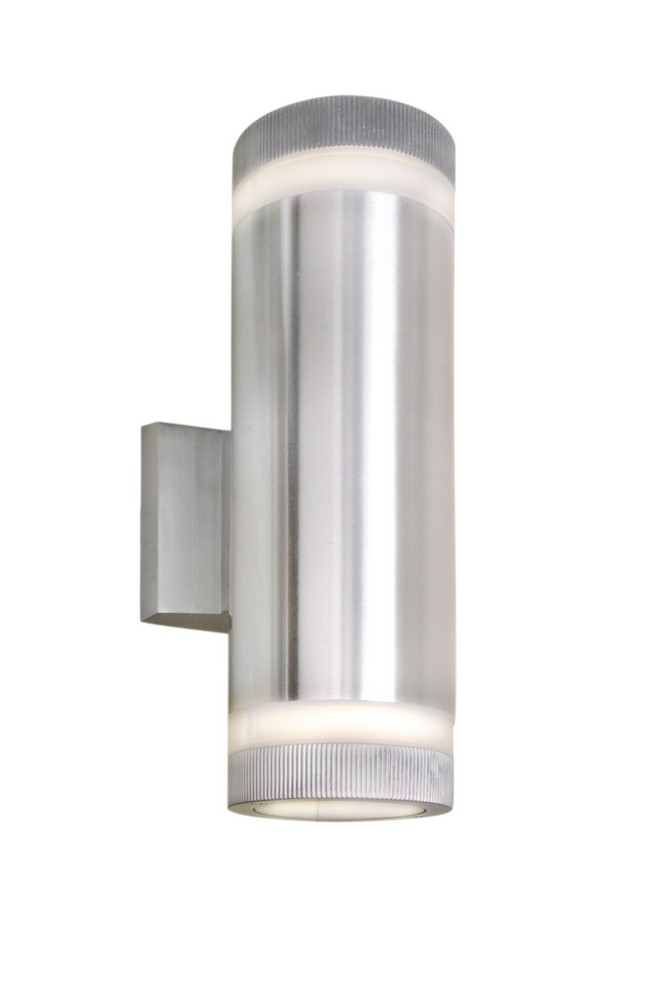 Maxim Lighting-86112AL-Lightray-20W 2 LED Wall Sconce in Modern style-4.25 Inches wide by 12 inches high Brushed Aluminum  Brushed Aluminum Finish