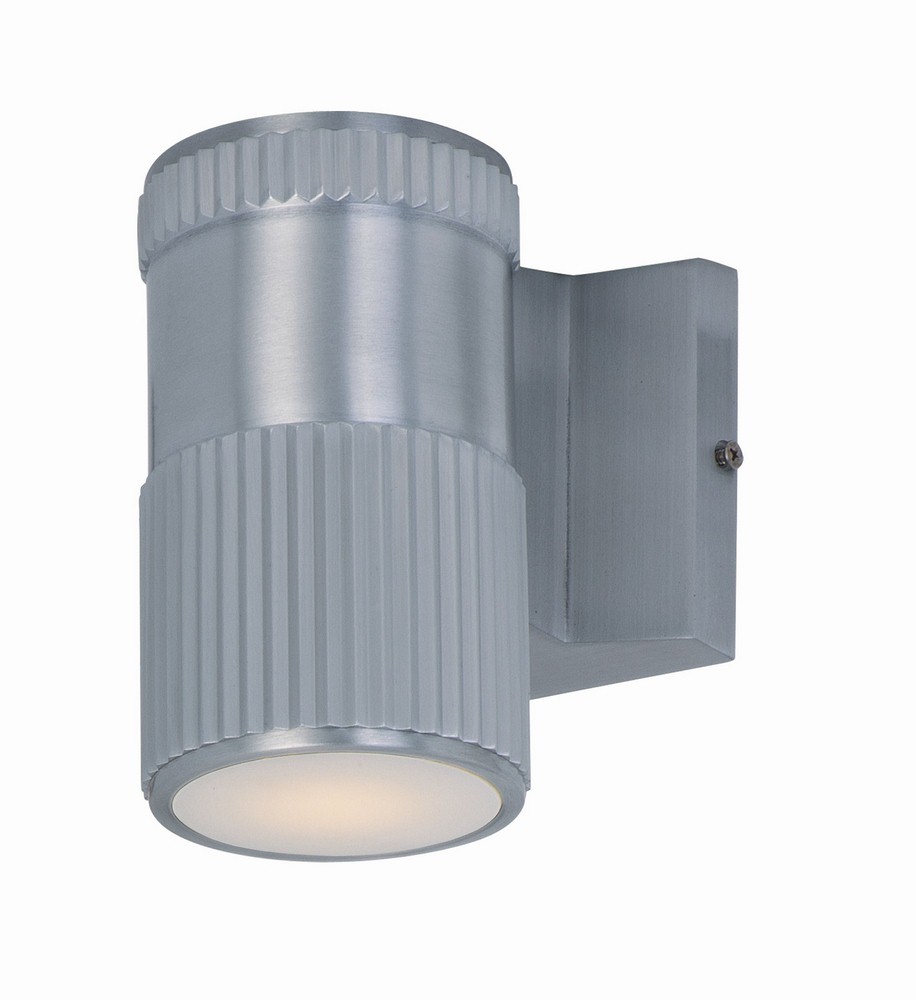 Maxim Lighting-86122AL-Lightray - 6.25 Inch 10W 1 LED Wall Sconce   Brushed Aluminum Finish