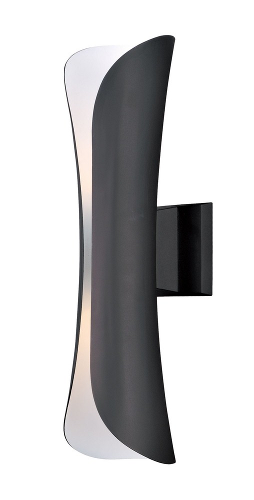 Maxim Lighting-86146ABZ-Scroll-22W 2 LED Outdoor Wall Sconce-5.5 Inches wide by 21.25 inches high   Architectural Bronze Finish