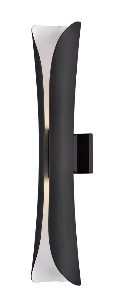 Maxim Lighting-86147ABZ-Scroll-22W 2 LED Outdoor Wall Sconce-5.75 Inches wide by 30 inches high   Architectural Bronze Finish