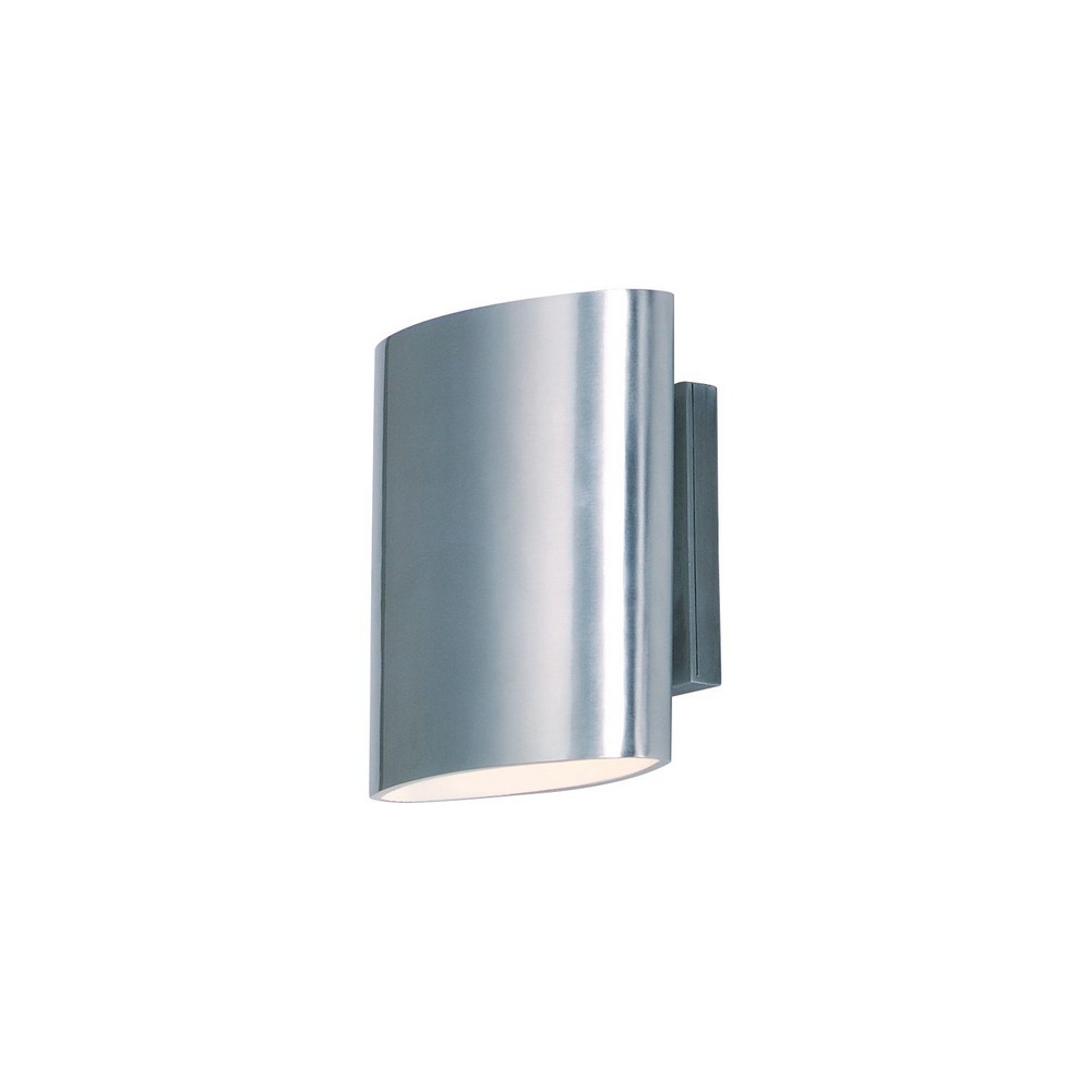 Maxim Lighting-86152AL-Lightray-2 LED Outdoor Wall Sconce in Modern style-6.75 Inches wide by 7 inches high Brushed Aluminum  Brushed Aluminum Finish