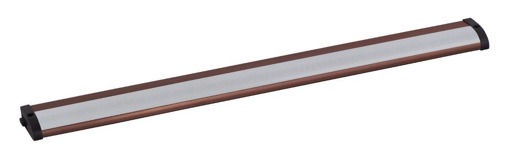 Maxim Lighting-89902BRZ-CounterMax MX-L120-LO-Issue in Commodity style-2 Inches wide by 21.00 Inches Length Anodized Bronze  White Finish