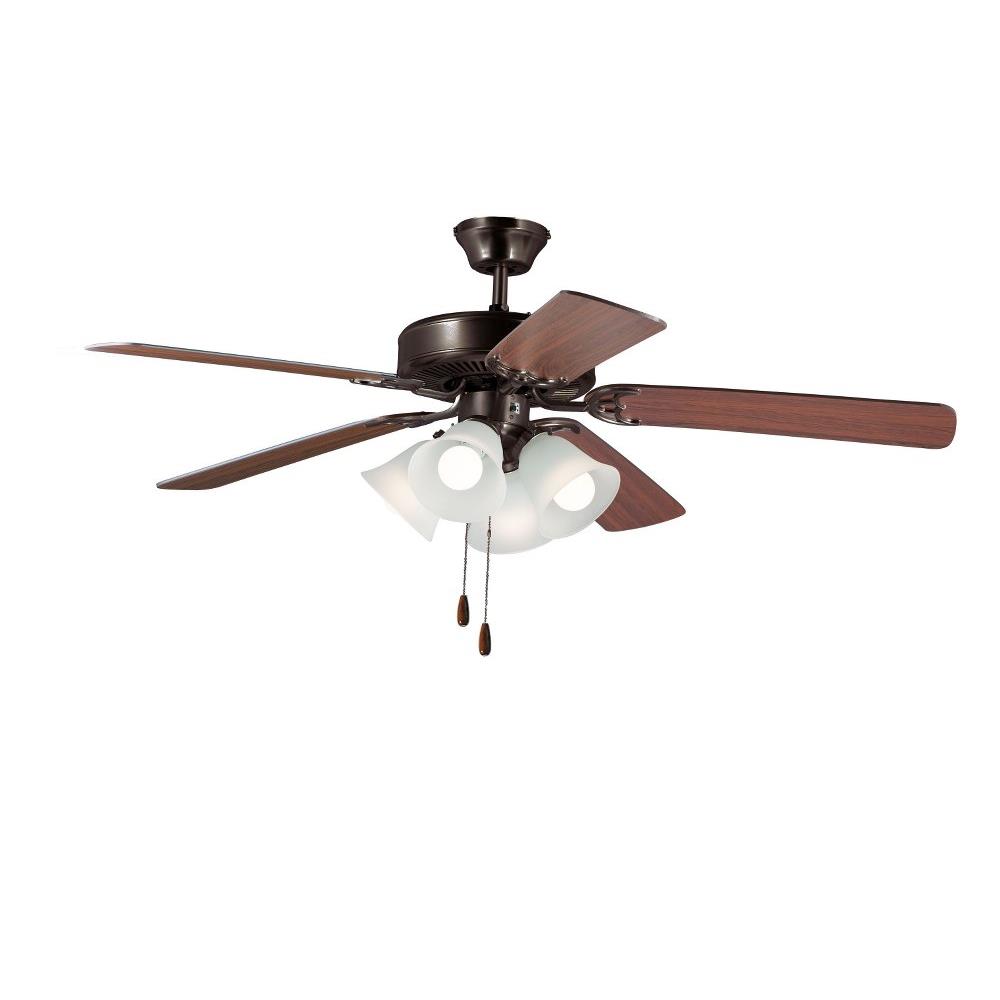 Maxim Lighting 89907ftwp Basic Max 52 Indoor Ceiling Fan