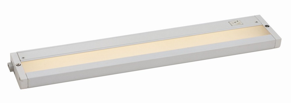 Maxim Lighting-89984WT-CounterMax MX-L-120-2K-Undercabinet LED Light-3.25 Inches wide by 18.00 Inches Length   White Finish