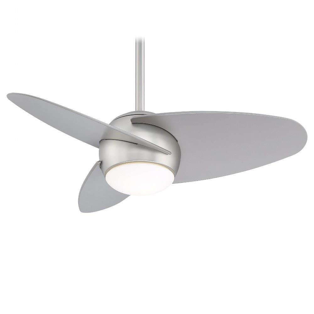 Minka Aire Fans F410l Slant 36 Ceiling Fan With Light Kit