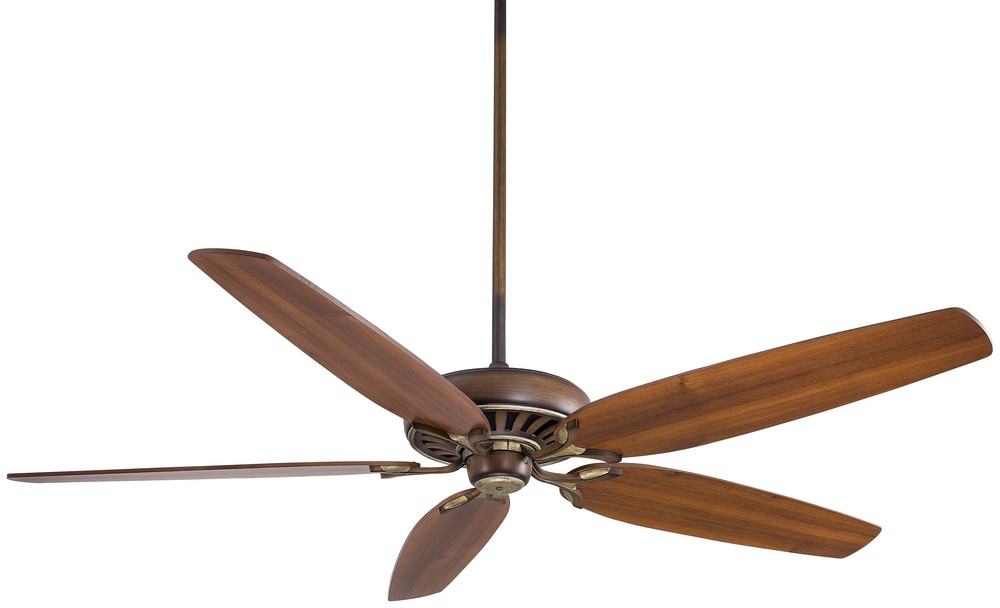 Minka Aire Fans-F539-BCW-Great Room Traditional - Ceiling Fan in Traditional Style - 12.75 inches tall by 72 inches wide   Belcaro Walnut Finish with Dark Walnut Blade Finish