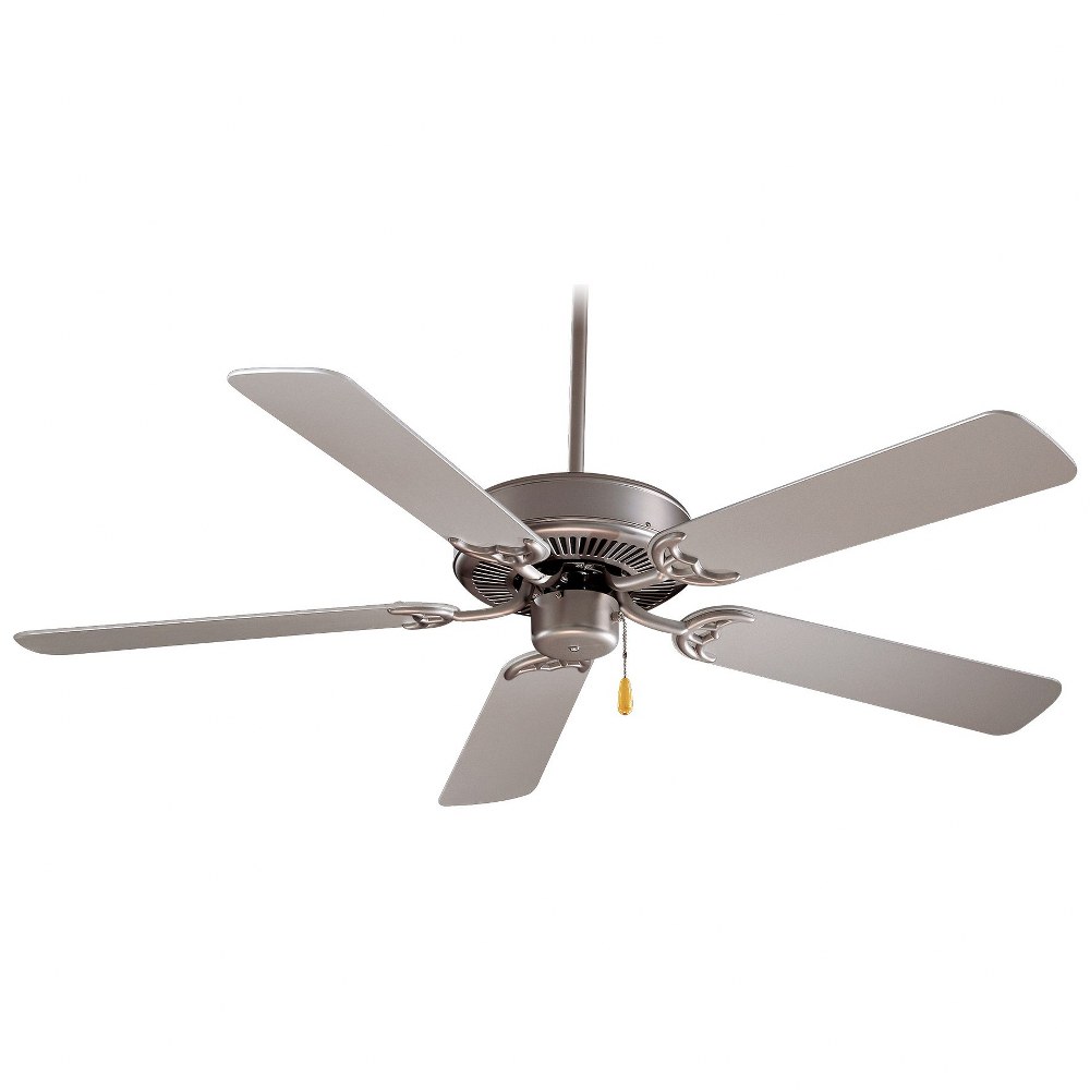 Minka Aire Fans F547-BS Contractor - Ceiling Fan in Traditional Style - 12.25