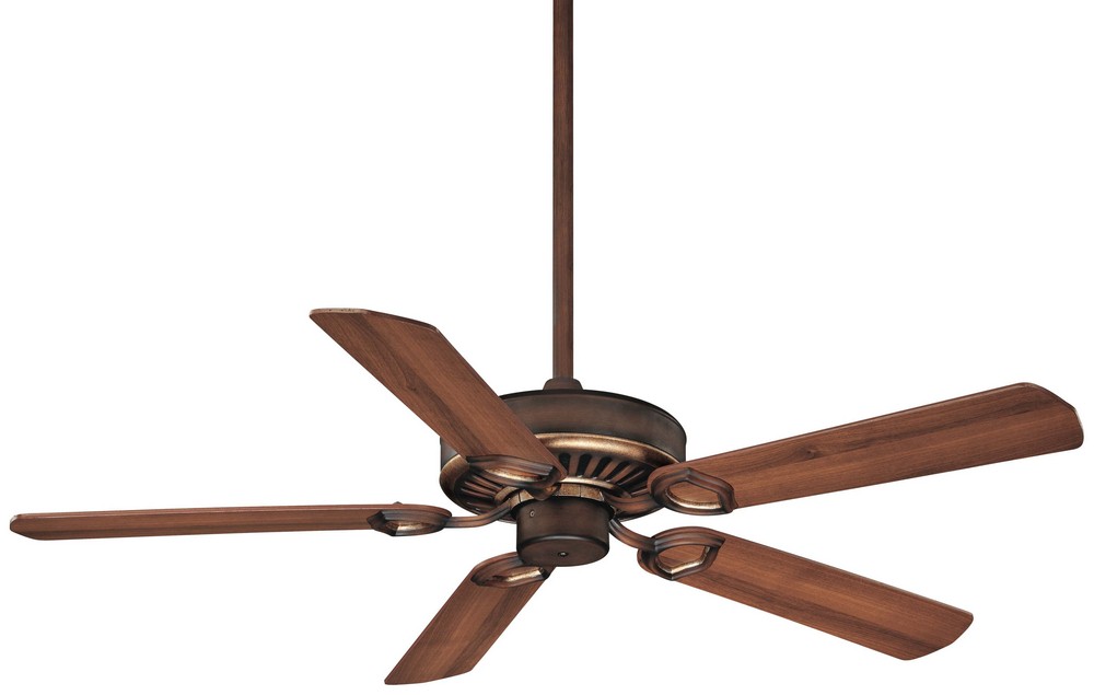 Minka Aire Fans-F588-SP-BCW-Ultra - Ceiling Fan in Traditional Style - 12 inches tall by 54 inches wide   Belcaro Walnut Finish with Dark Walnut Blade Finish