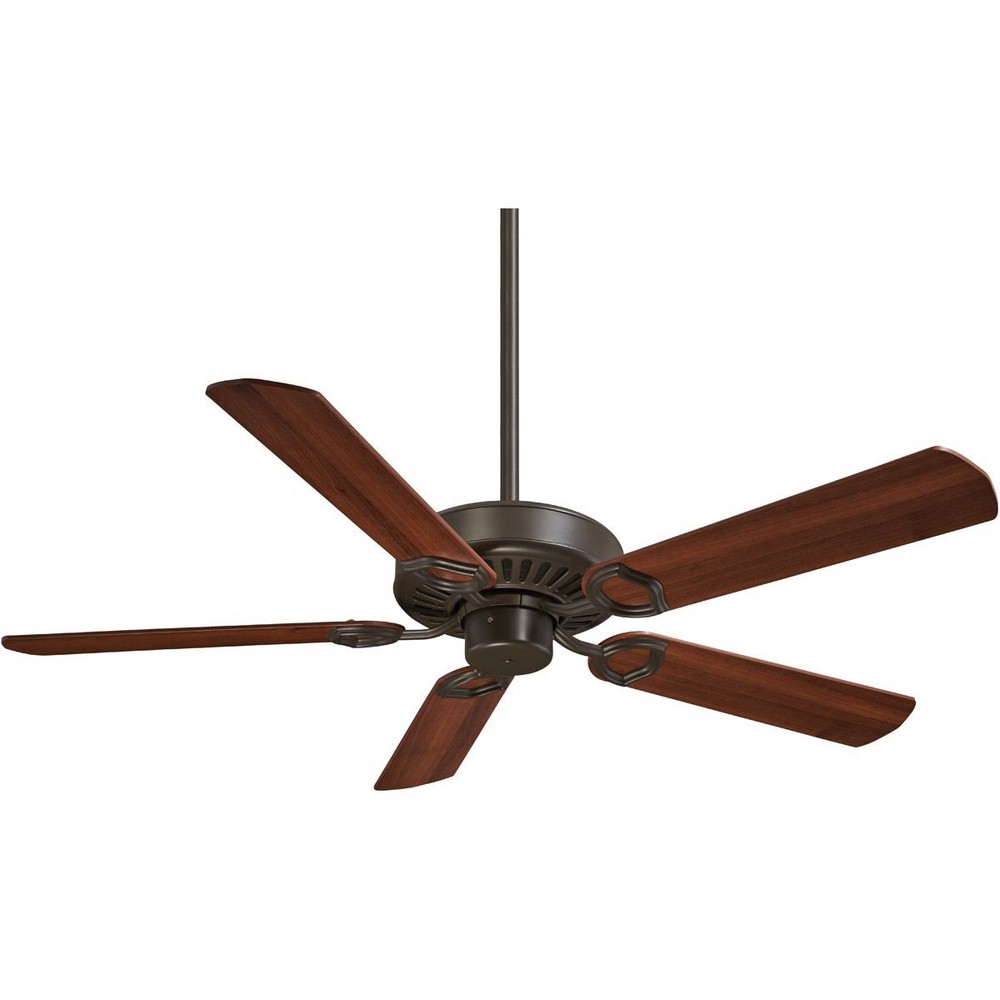 Minka Aire Fans-F588-SP-ORB-Ultra - Ceiling Fan in Traditional Style - 12 inches tall by 54 inches wide Oil Rubbed Bronze Dark Cherry White Finish with White Blade Finish