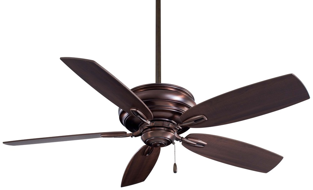 Minka Aire Fans-F614-DBB-Timeless - Ceiling Fan in Transitional Style - 16.5 inches tall by 54 inches wide darkbrushedbronze Dark Maple Oil Rubbed Bronze Finish with Medium Maple Blade Finish