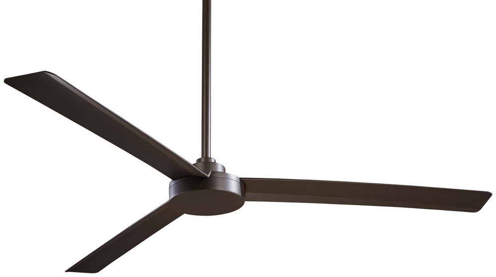 Minka Aire Fans-F624-ORB-Roto XL - Ceiling Fan in Contemporary Style - 10.25 inches tall by 62 inches wide   Oil Rubbed Bronze Finish with Oil Rubbed Bronze Blade Finish