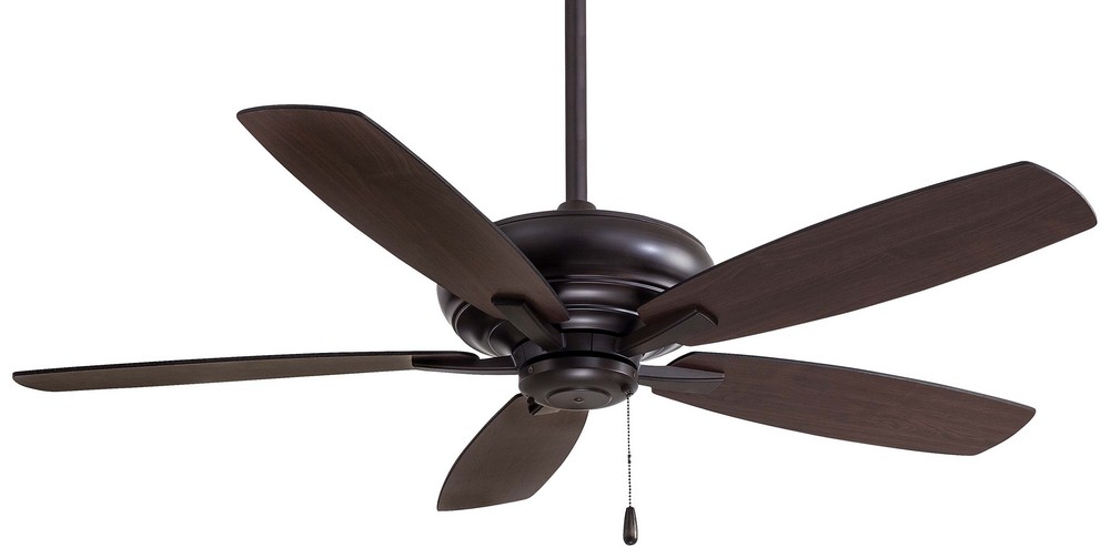 Minka Aire Fans-F688-KA-Kola - Ceiling Fan in Transitional Style - 15.5 inches tall by 52 inches wide   Kocoa Finish with Toned Medium Maple/Dark Maple Blade Finish