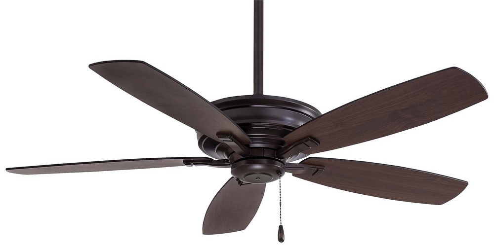 Minka Aire Fans-F695-KA-Kafe - - Ceiling Fan in Transitional Style - 15 inches tall by 52 inches wide   Kocoa Finish with Dark Maple/Toned Med Maple Blade Finish