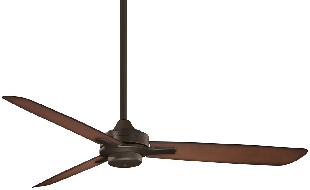 Minka Aire Fans-F727-ORB-Rudolph - Ceiling Fan in Contemporary Style - 10.75 inches tall by 52 inches wide   Oil Rubbed Bronze Finish with Oil Rubbed Bronze Blade Finish