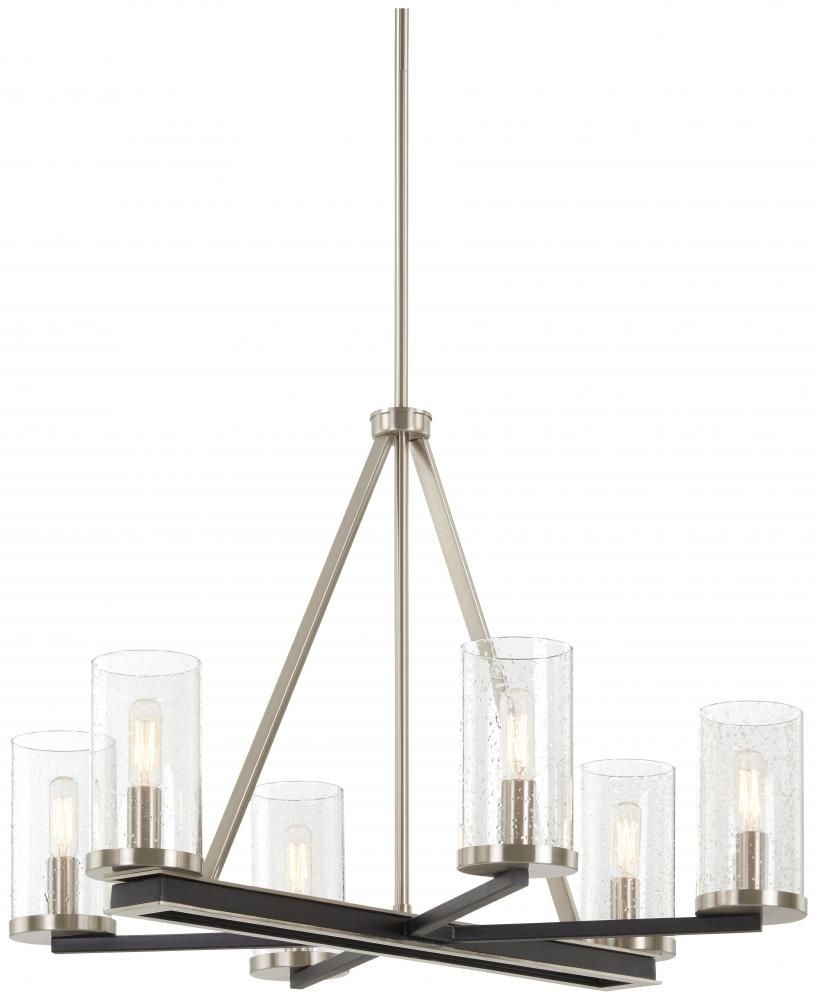 Minka Lavery-1056-691-Coles Crossing - 6 Light Chandelier - 18 inches tall by 26 inches wide   Coles Crossing - 6 Light Chandelier - 18 inches tall by 26 inches wide