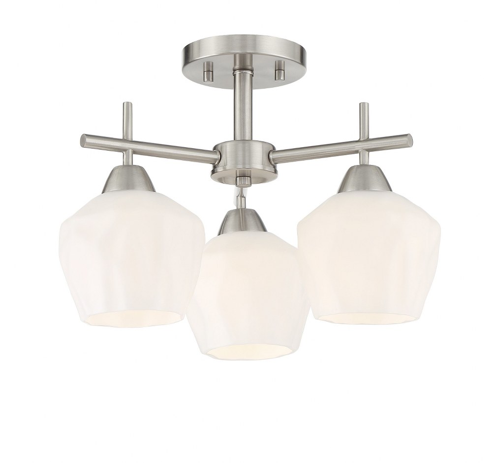 4554686 Minka Lavery-2172-84-Camrin - 3 Light Semi-Flush M sku 4554686