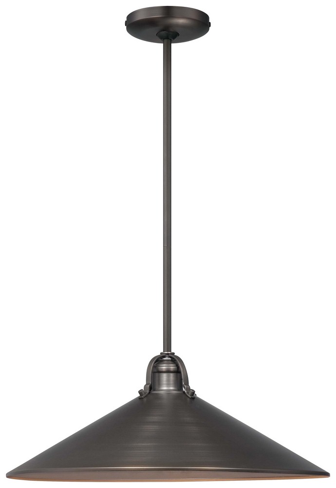 Minka Lavery-2251-647-3 Light Pendant in Traditional Style - 7 inches tall by 18 inches wide   Copper Bronze Patina Finish