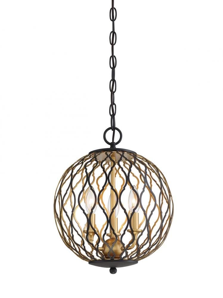 4237647 Minka Lavery-2403-680-Gilded Glam - 3 Light Pendan sku 4237647