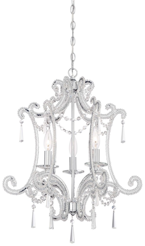 2254654 Minka Lavery-3152-77-Mini Chandelier 3 Light Chrom sku 2254654