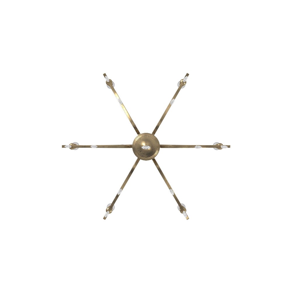 Minka Lavery-4446-582-Laurel Estate - Chandelier 6 Light Brio Gold in Traditional Style - 31.75 inches tall by 26.75 inches wide   Brio Gold Finish