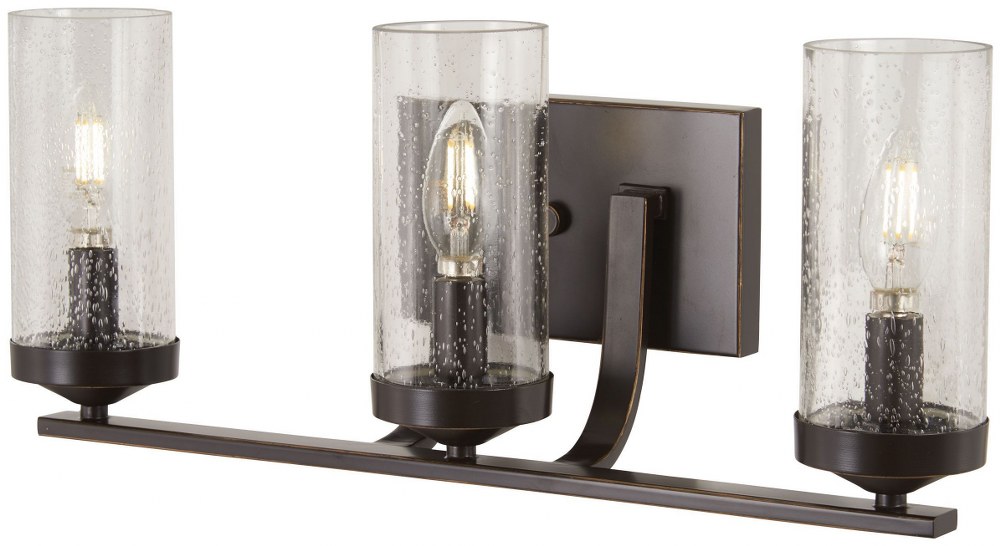 Minka Lavery 4653-579 Elyton - 3 Light Bath Vanity in Transitional Style - 8.25