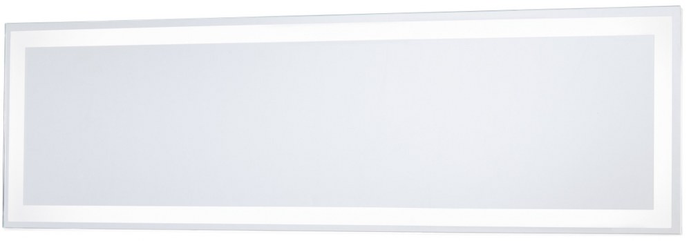 Minka Lavery-6110-1-24 Inch 25W 1 LED Rectangle Mirror   White Finish