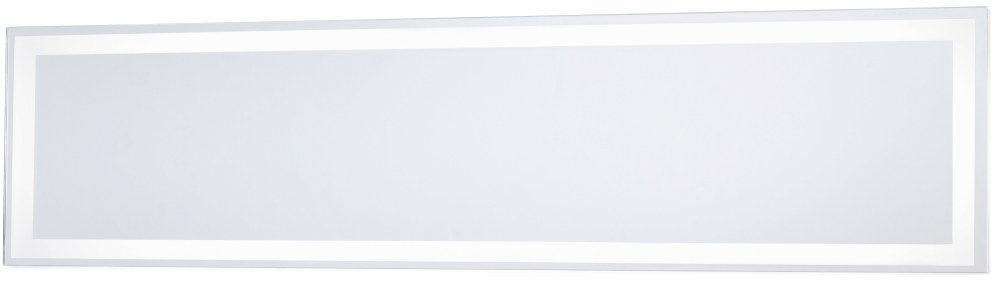 Minka Lavery-6110-2-30 Inch 27W 1 LED Rectangle Mirror   White Finish