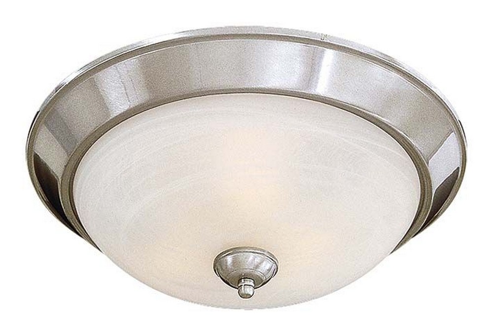 Minka Lavery-893-84-Paradox - 3 Light Flush Mount in Transitional Style - 6.5 inches tall by 15.5 inches wide   Paradox - 3 Light Flush Mount in Transitional Style - 6.5 inches tall by 15.5 inches wid