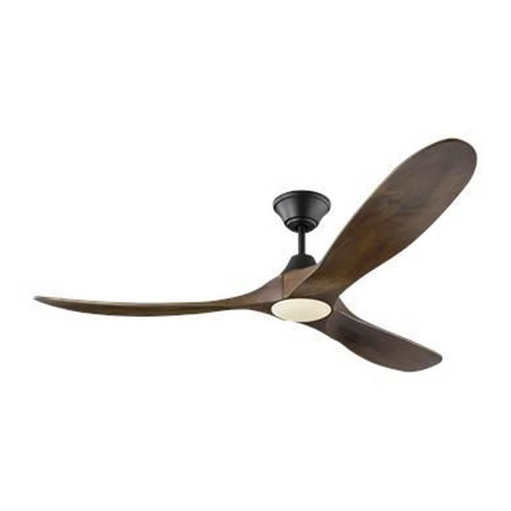 Monte Carlo Fans 3mavr60lk Maverick Led 3 Blade 60 Inch Ceiling Fan With Handheld Control And Includes Light Kit