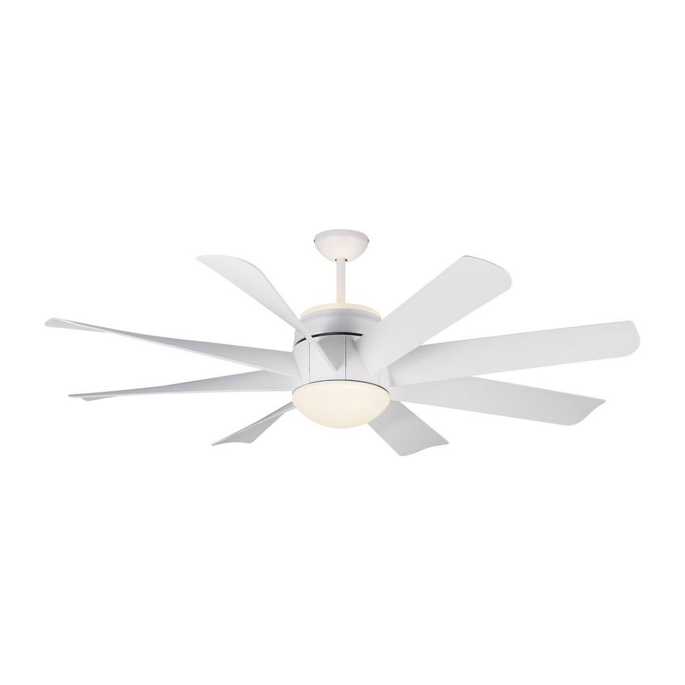 Monte Carlo Fans 8tnr56rzwd Turbine 56 Ceiling Fan With Dc Motor