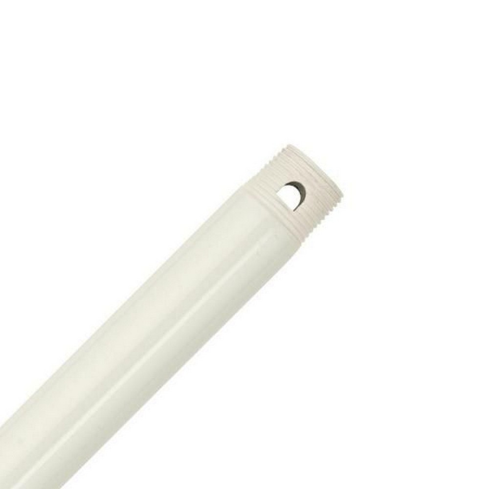 Monte Carlo Fans-DR48WH-Accessory - Ceiling Fan Downrod for Monte Carlo Brand Fans White  48 Inches