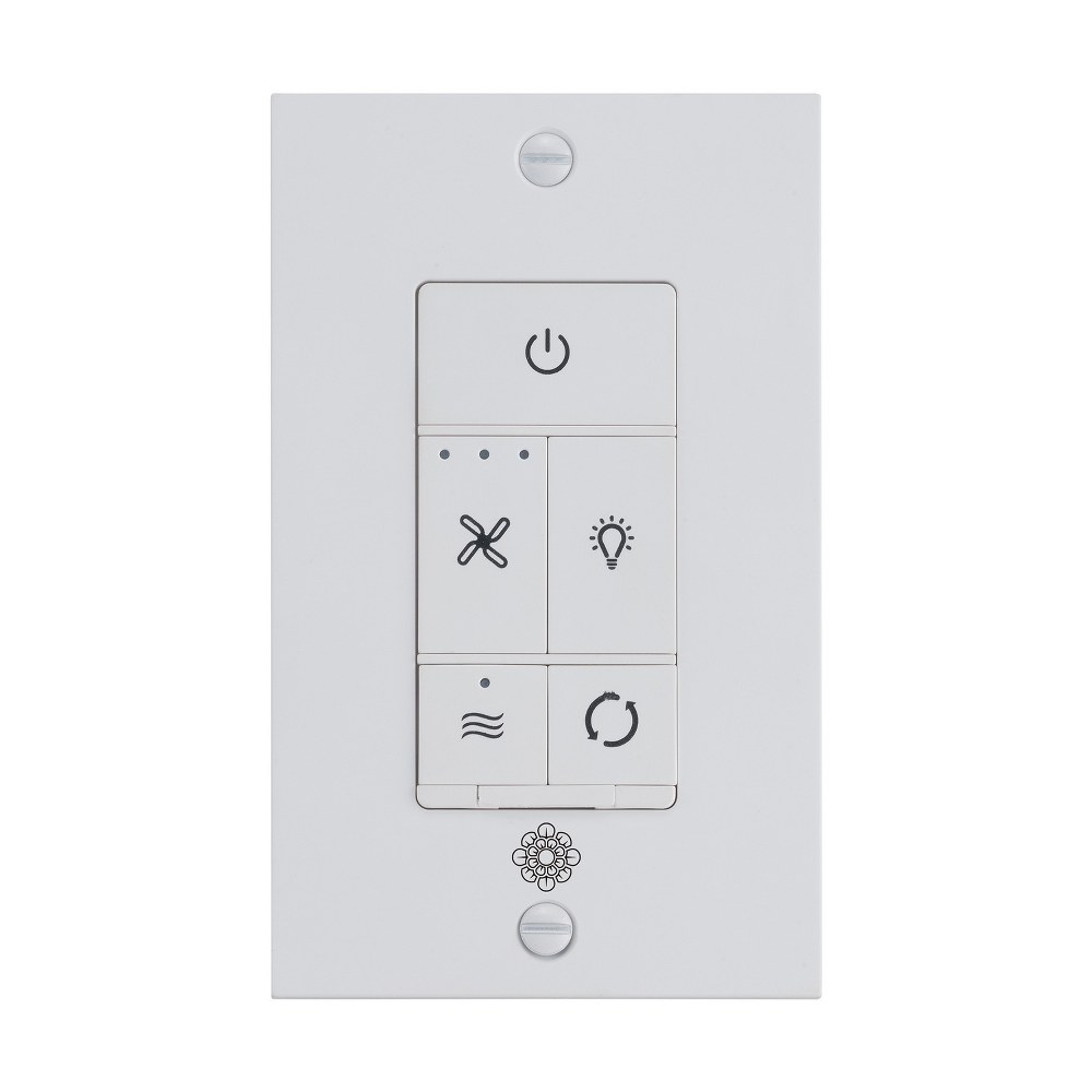 Monte Carlo Fans-ESSWC-11-Accessory - Wall Control   White Finish