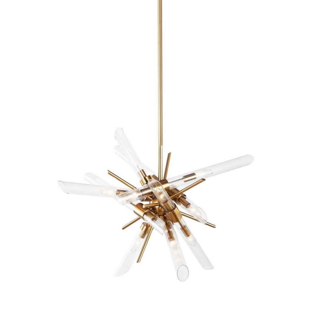Feiss F3181 14bbs Quorra Fourteen Light Chandelier