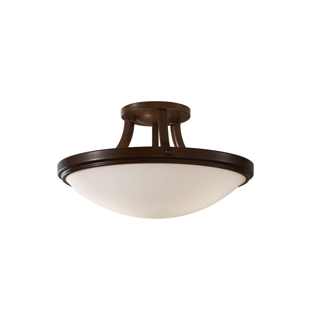 Feiss Sf283htbz Perry Two Light Semi Flush Mount