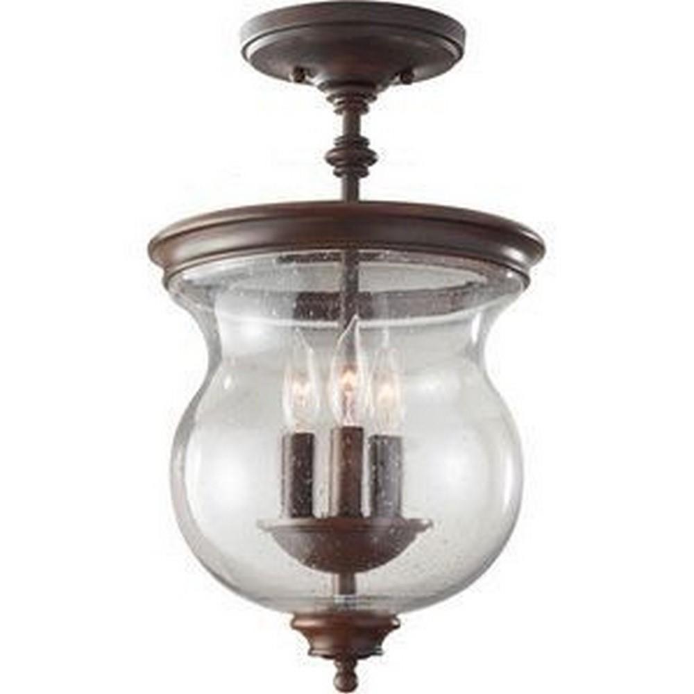 Feiss Sf309htbz Pickering Lane Three Light Semi Flush Mount