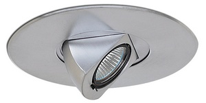 Nora Lighting-NL-680N-Accessory - Fully Adjustable Surface Spot Trim   Natural Metal Finish