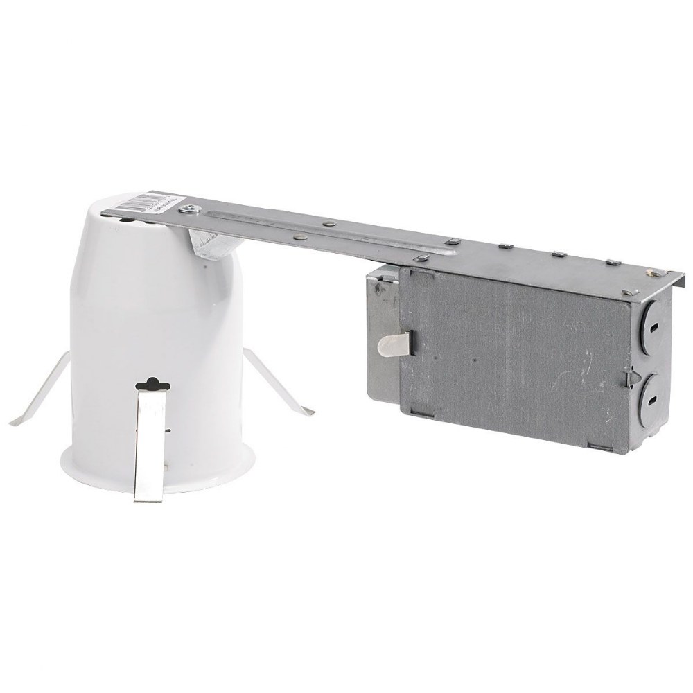 Nora Lighting-NLR-304AT/1EL-3 Inch 50W 120V Electronic Air-Tight Low Voltage Remodel Housing   White Finish