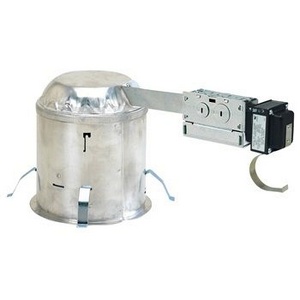 Nora Lighting-NLR-604/2EL-Accessory - 6 Inch Remodel Housing with Electronic Transformer   Aluminum Finish