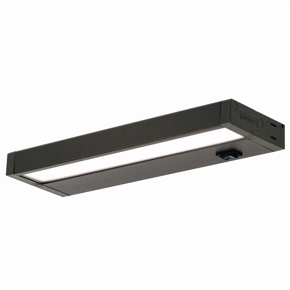 Nora Lighting-NUD-8811/30BZ-Ledur - 11 Inch 77W 1 LED Edge Lit Undercabinet Bronze  White Finish