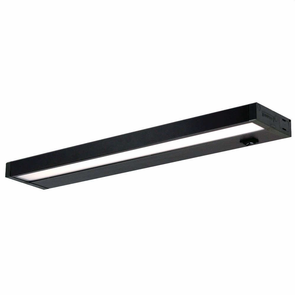 Nora Lighting-NUD-8818/30BZ-Ledur - 18 Inch 126W 1 LED Edge Lit Undercabinet Bronze  White Finish