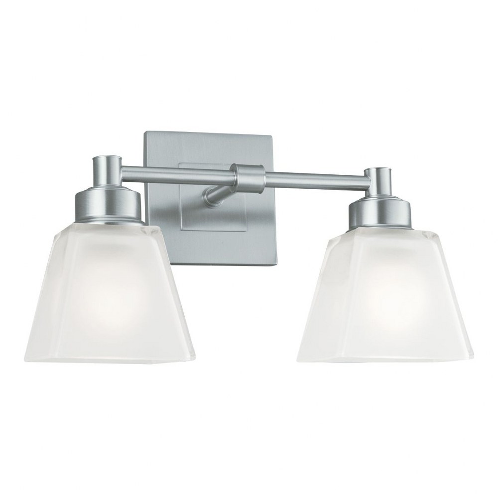 4164073 Norwell Lighting-9636-BN-SQ-Matthew - 2 Light Wall sku 4164073