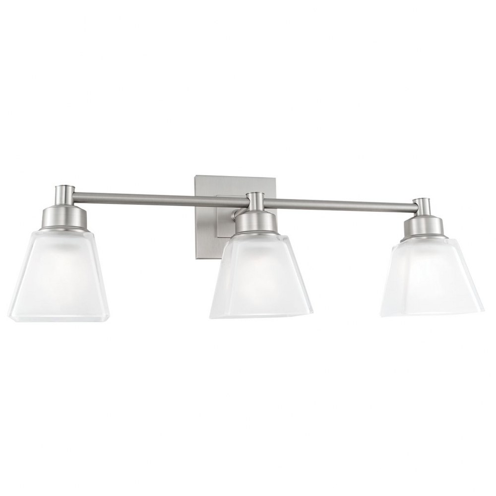 4164071 Norwell Lighting-9637-BN-SQ-Matthew - 3 Light Wall sku 4164071