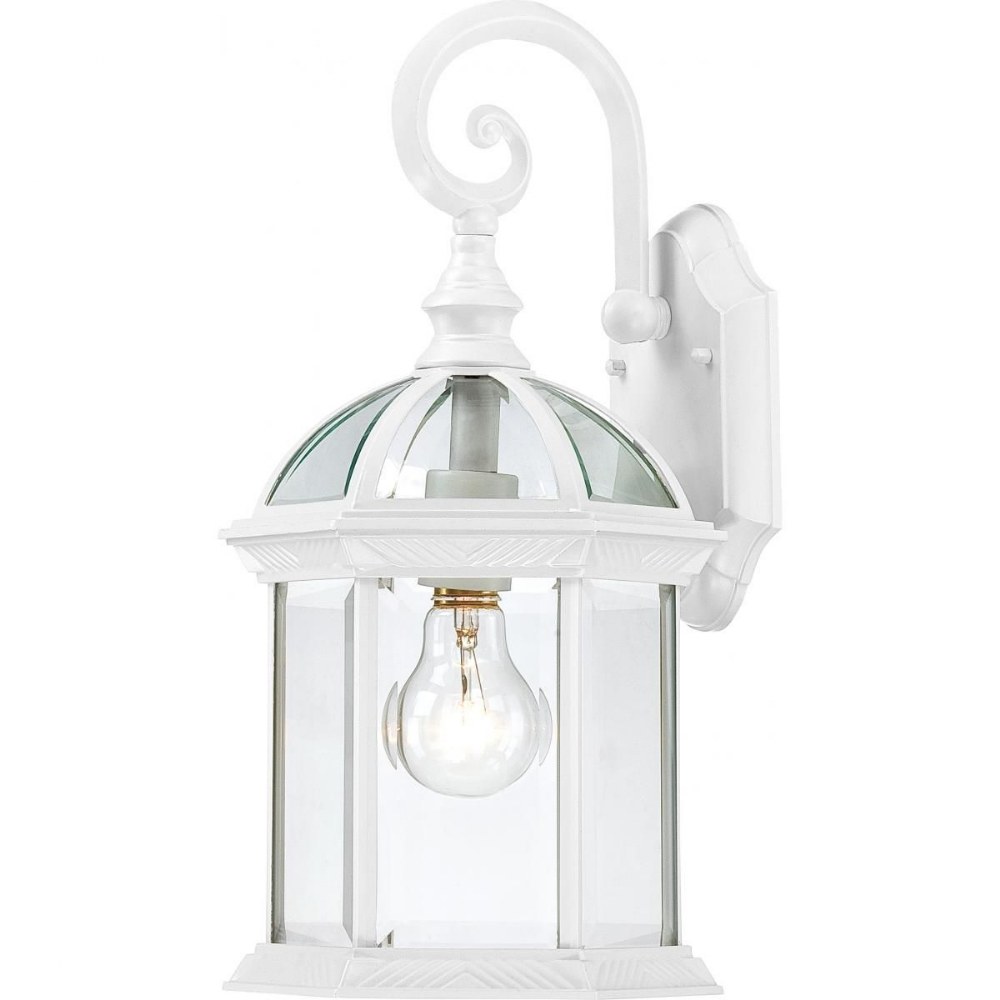 Nuvo Lighting 60/4971 Boxwood 1 Light 22 inch White Outdoor Wall Lantern