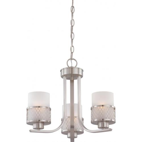 Nuvo Lighting 60/4687 Fusion Three Light Chandelier