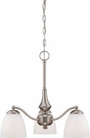 1028273 Nuvo Lighting-60/5042-Patton - 3 Light Chandelier  sku 1028273