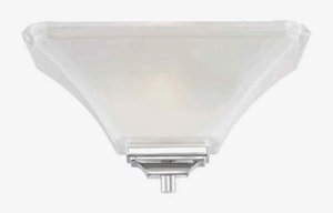 Nuvo Lighting-60/5373-Parker-One Light Wall Sconce-13 Inches Wide by 6.75 Inches High   Brushed Nickel Finish with Frosted Glass