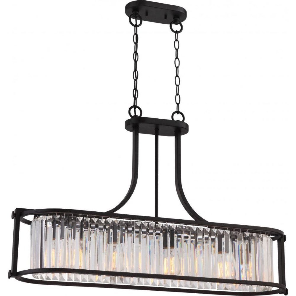 2671160 Nuvo Lighting-60/5775-Krys-Four Light Pendant-10 I sku 2671160