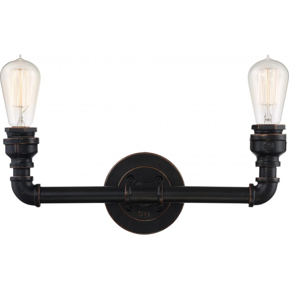 2671148 Nuvo Lighting-60/5792-Iron-Two Light Wall Sconce-2 sku 2671148