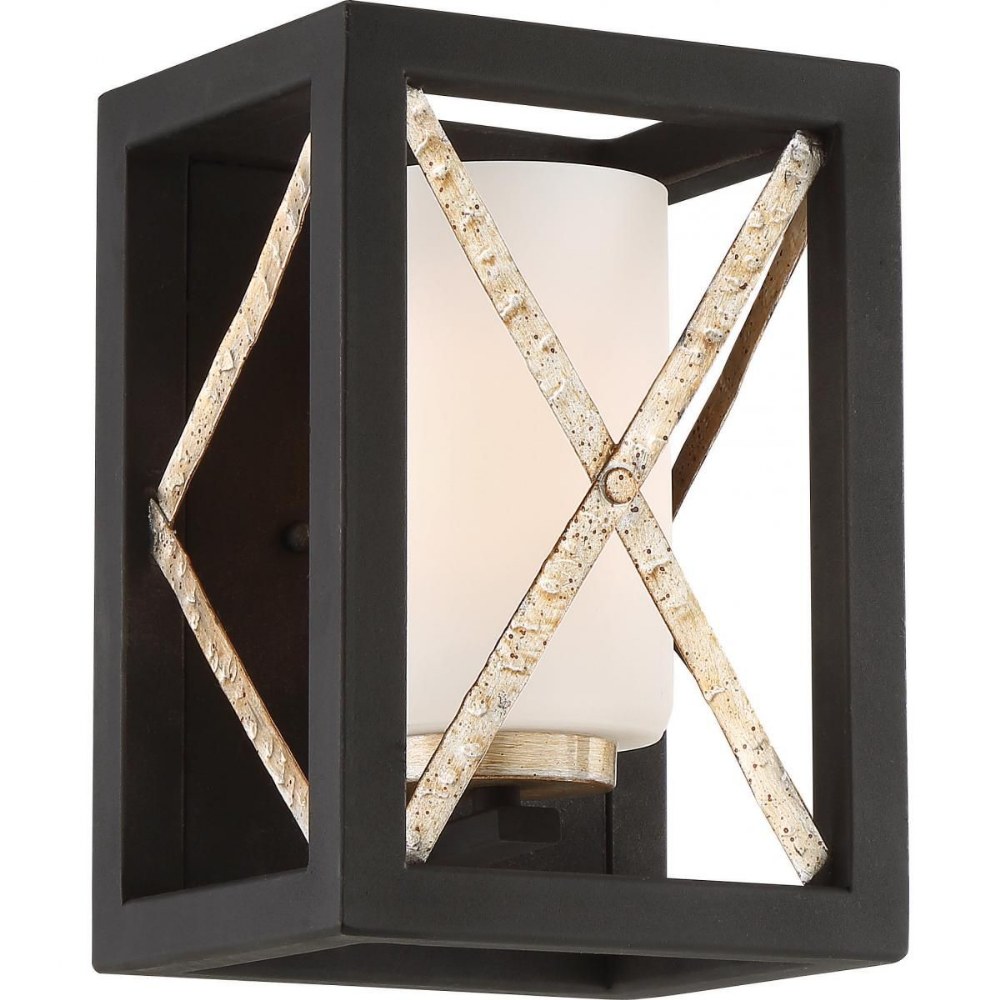 2671239 Nuvo Lighting-60/6131-Boxer-One Light Wall Sconce- sku 2671239