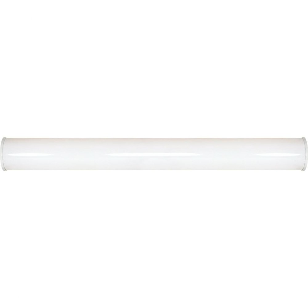 Nuvo Lighting-62/1034-Crispo-52W 2 LED Bath Vantity-49 Inches Wide by 5.5 Inches High   White Finish with White Acrylic Glass